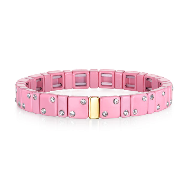 Amelia Rose Buckle Bracelet - Silver main image 1