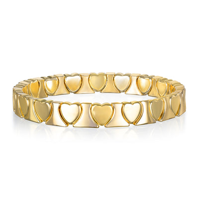 New! Golden Hearts Bracelet
