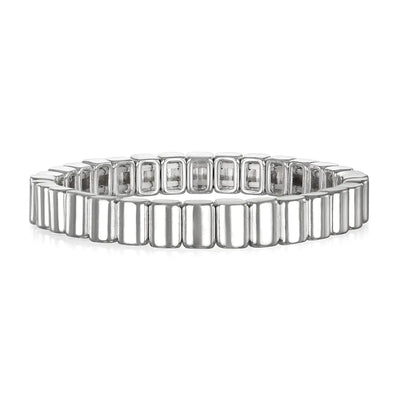 New!  Silver Stacking Bracelet
