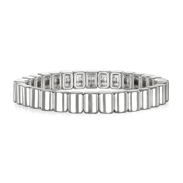 New!  Silver Stacking Bracelet