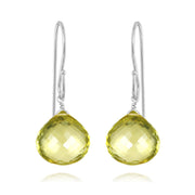 New! Briolette Dangles-Lemon Topaz