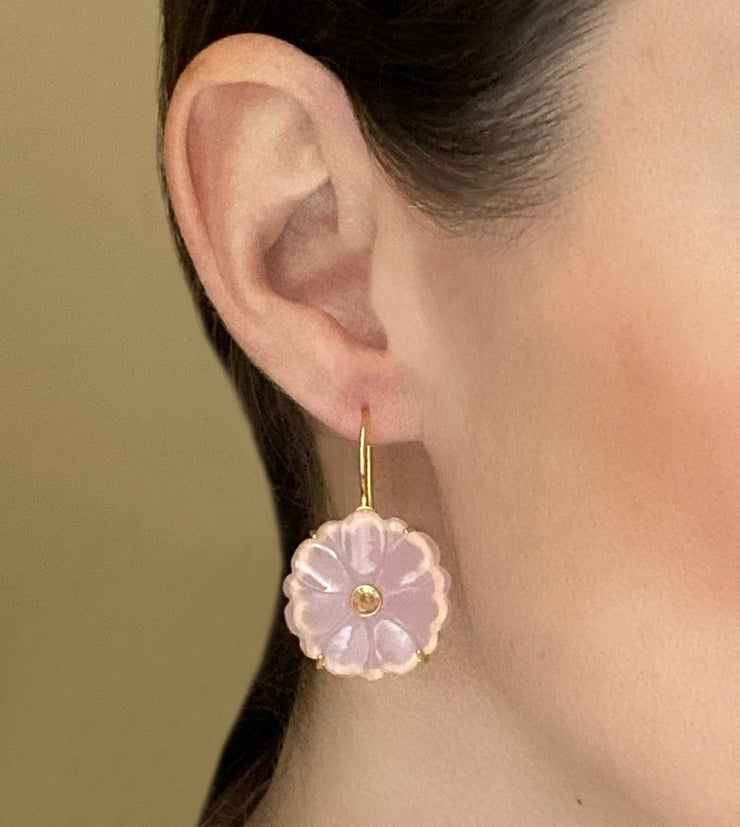 New! Magnolia Earring-Blush Pink