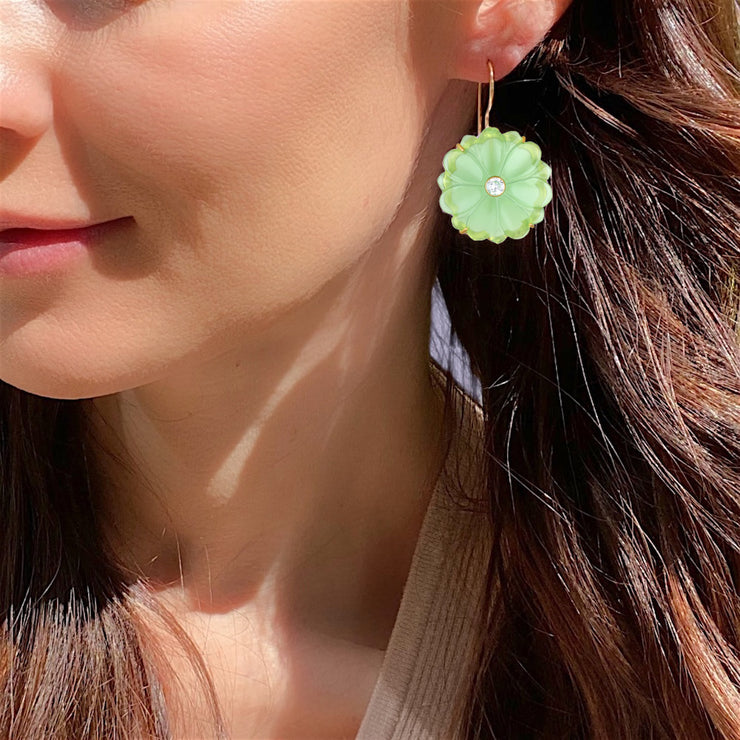 New! Magnolia Earring-Kiwi