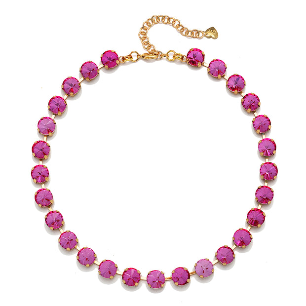 London Solitaire Choker-Rose