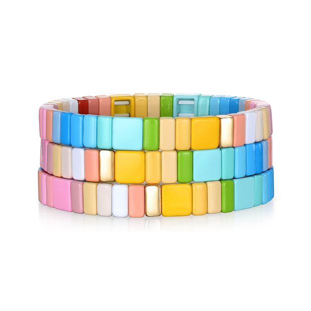 Sunrise Enamel Bracelet