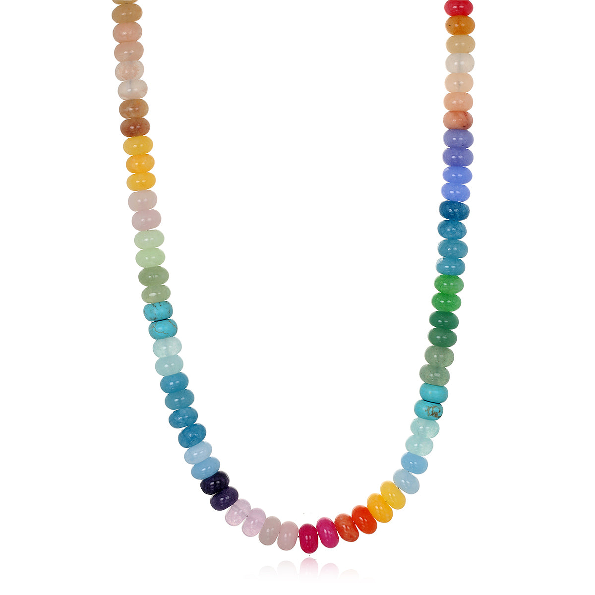 Amelia Rose® Beaded Necklace with Heart Pendant at Von Maur