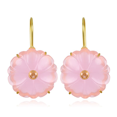 New! Magnolia Earring-Blush Pink