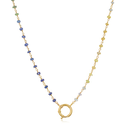 Amelia Rose® Beaded Necklace with Heart Pendant at Von Maur