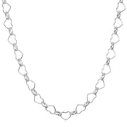 New! Interlocking Heart Choker