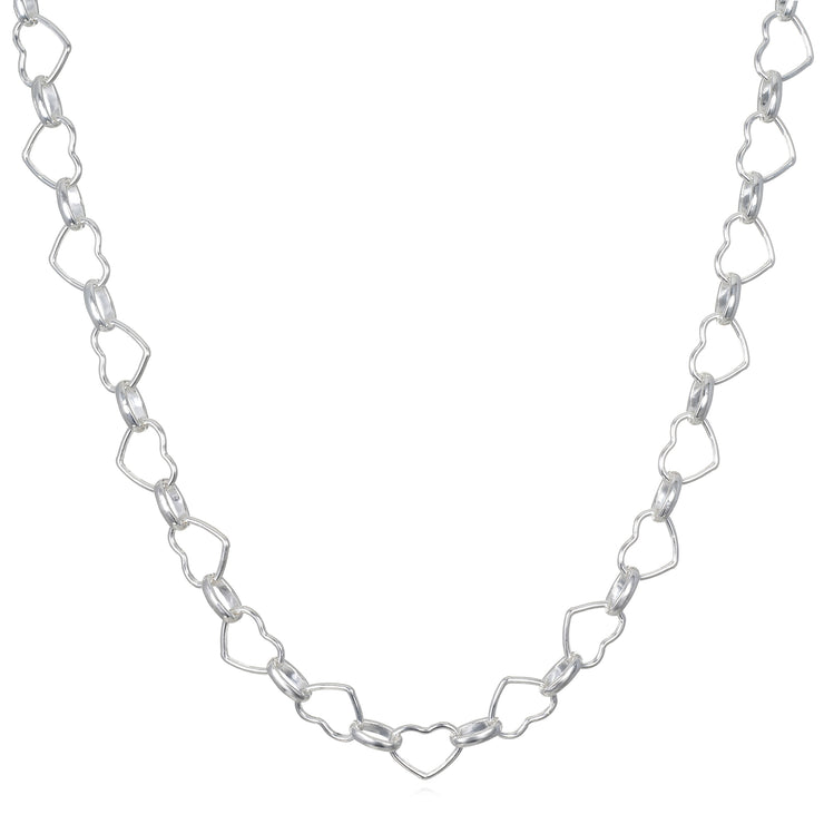 New! Interlocking Heart Choker