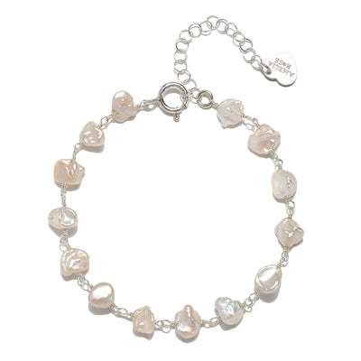 New!  Keshi Pearl Bracelet