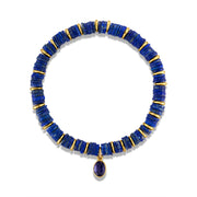 Heishi Gem Bracelet - Lapis