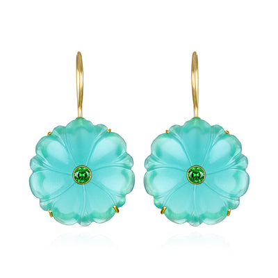 Magnolia Earring - Teal