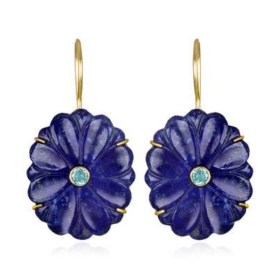 NEW! Marigold Earring - Lapis