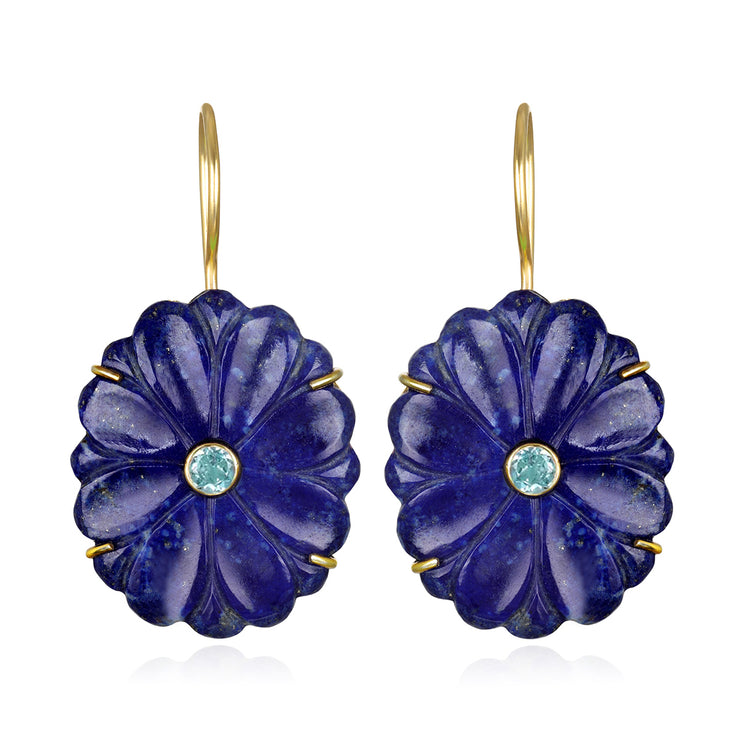 NEW! Marigold Earring - Lapis