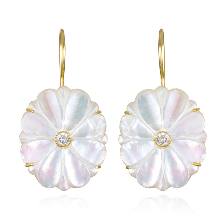 NEW! Marigold Earring - Mother of Pearl