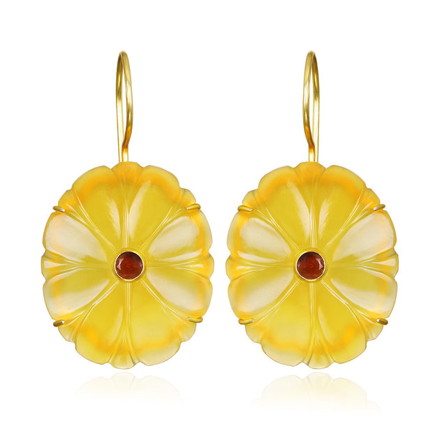 NEW! Marigold Earring - Yellow Onyx