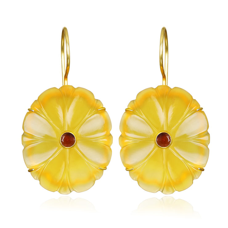 NEW! Marigold Earring - Yellow Onyx