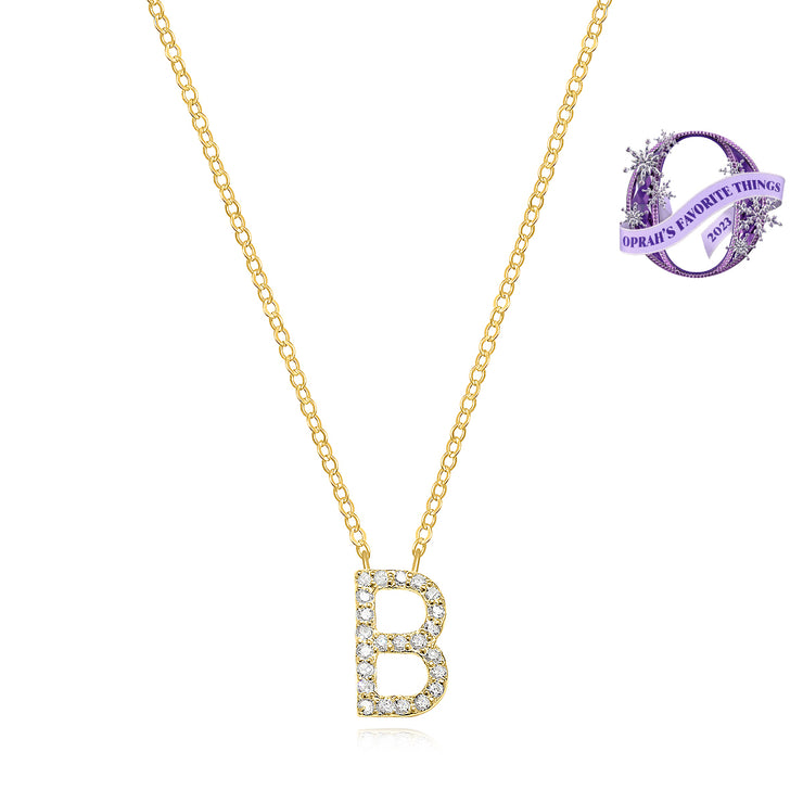 Buy Gold Letter B Necklace, Initial B Necklace, B Choker Online in India -  Etsy