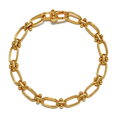 New! Statement Oval Bracelet