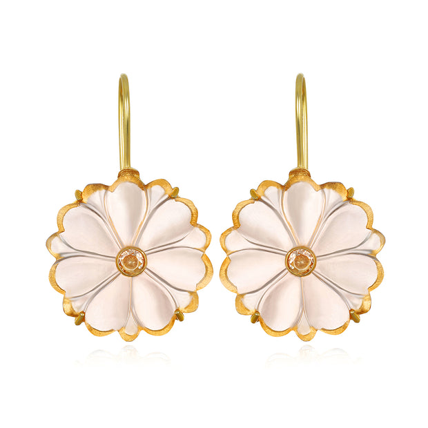 Magnolia Earring-Champagne