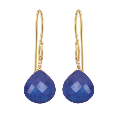 New! Briolette Dangles-Lapis