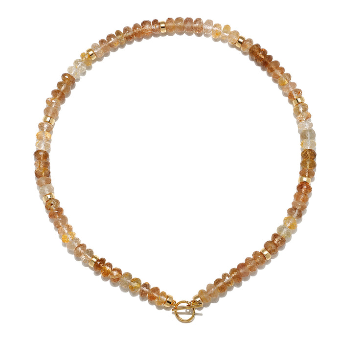 New! Imperial Topaz Collar Necklace