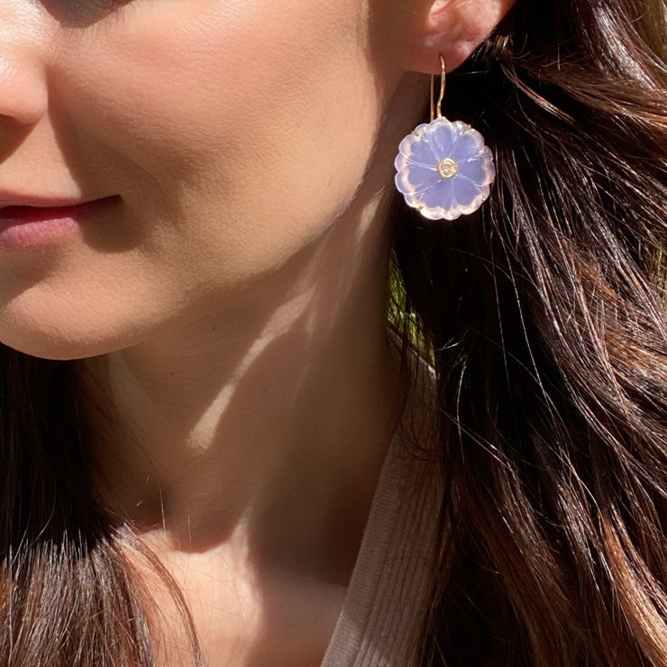 New! Magnolia Earring-Lemon
