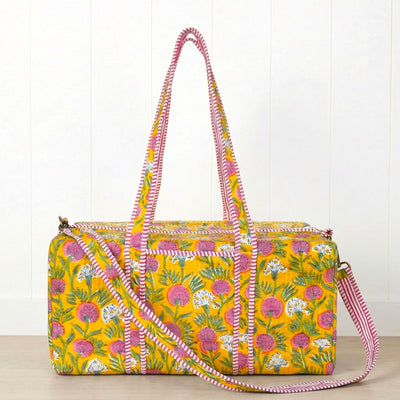 Azalea Quilted Duffel Bag – Amelia Rose Design