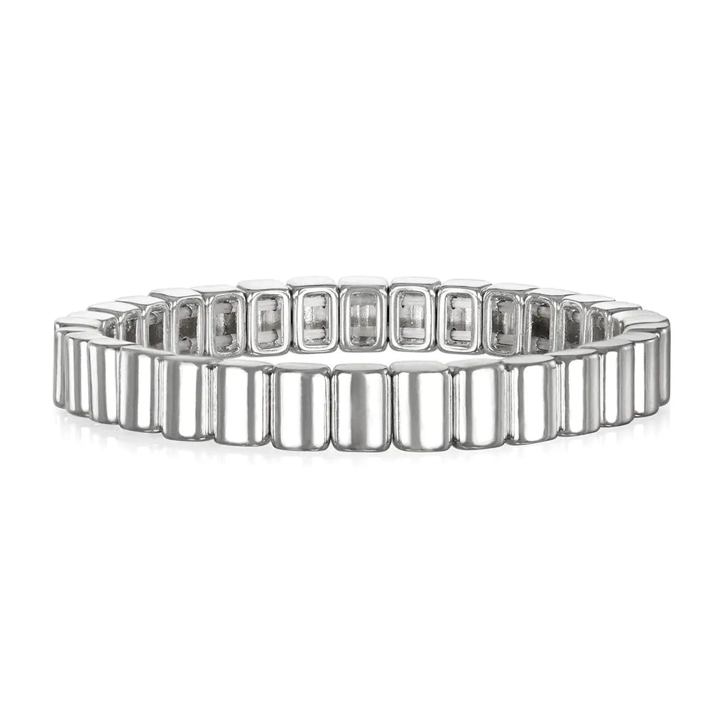 Silver Stacking Bracelet