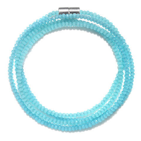 Light Aqua Quartz Wrap