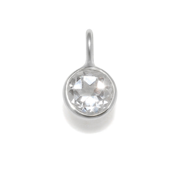 Birthstone Charms - Silver