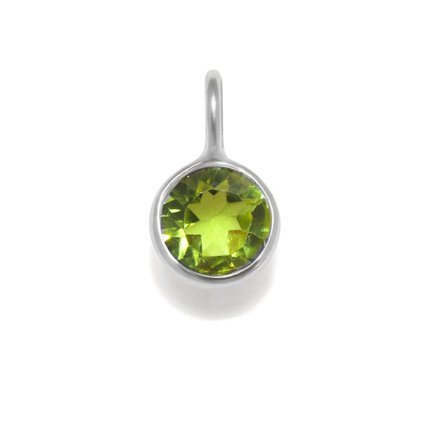 Birthstone Charms - Silver