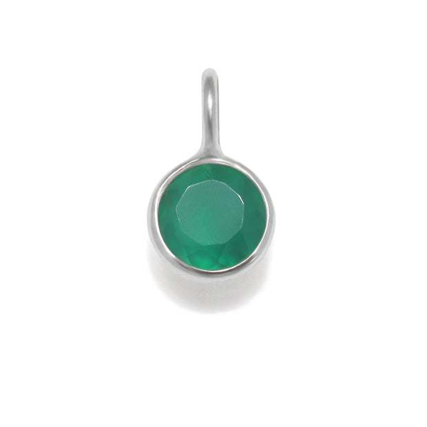 Birthstone Charms - Silver