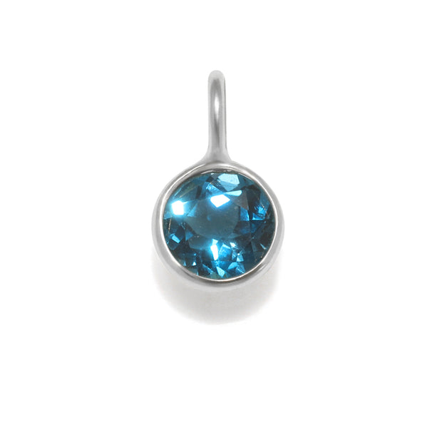 Birthstone Charms - Silver