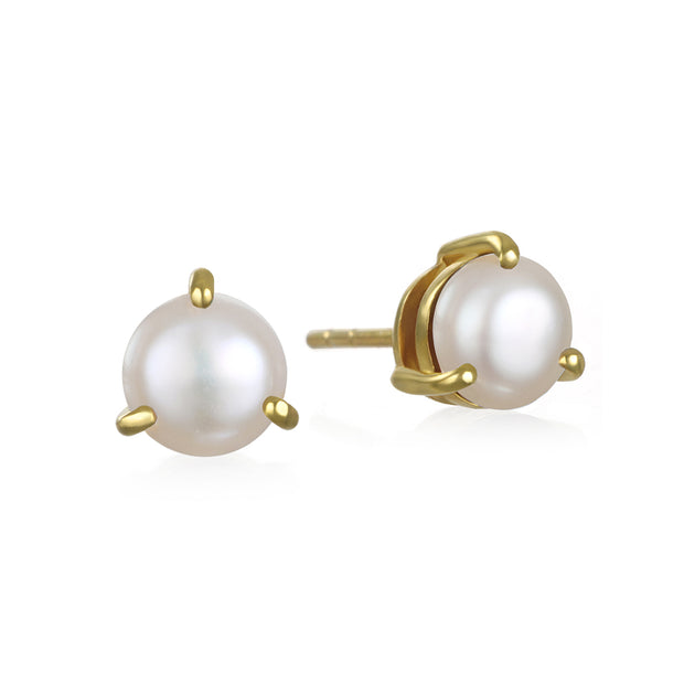 Birthstone Earring-June Pearl