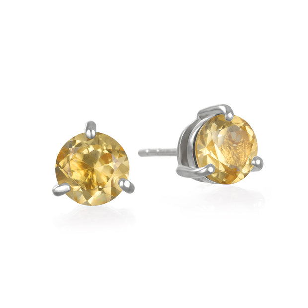 Birthstone Earring-November Citrine