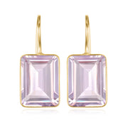 Emerald Cut Valencia-Blush Gold