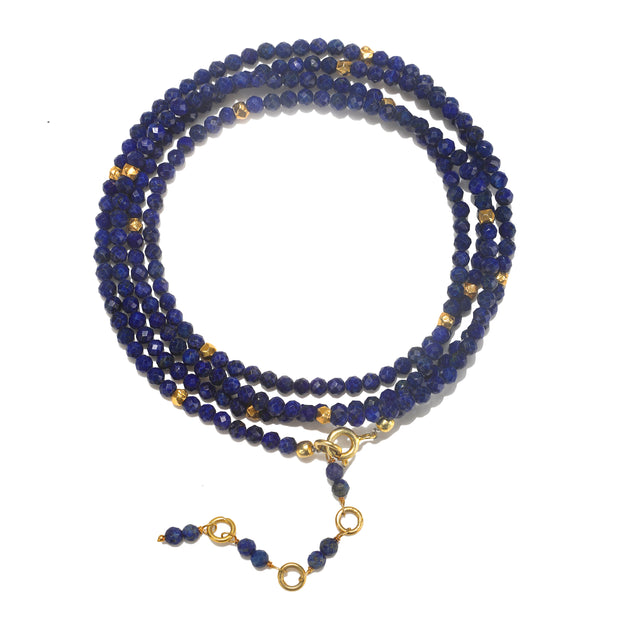 Gemstone Sparkle Wrap-Lapis