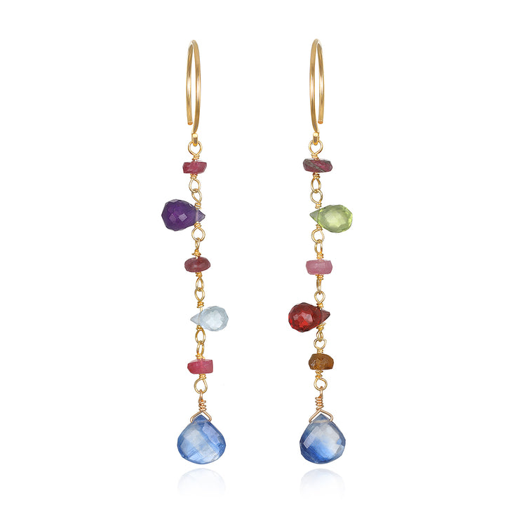Wildflower Kyanite Earrings
