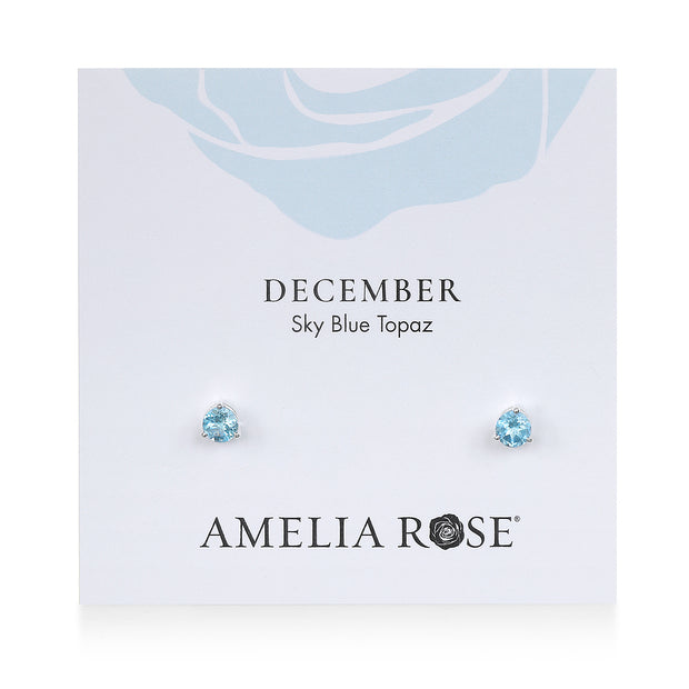 Birthstone Earring-December Topaz