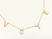 New!  Diamond VOTE Necklace