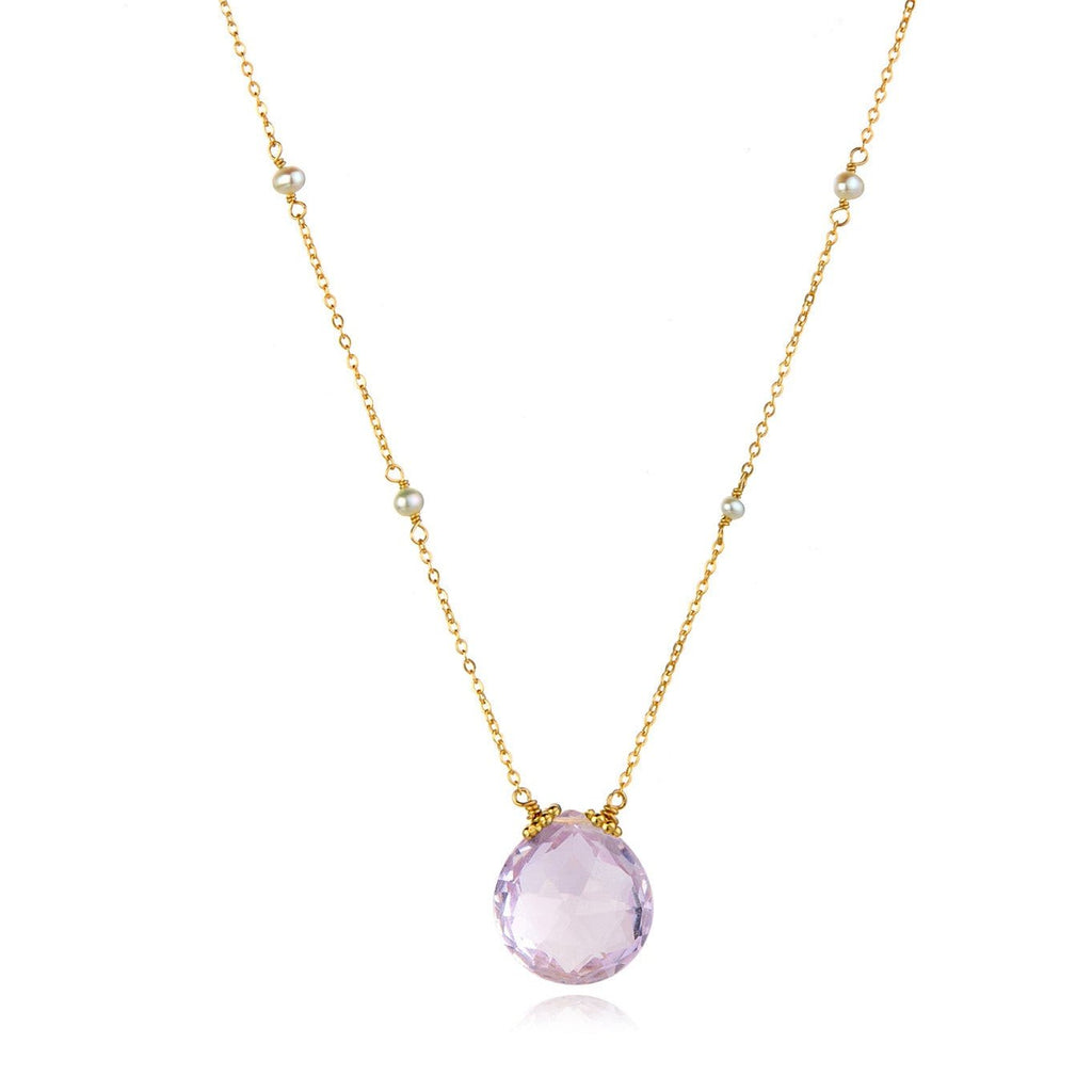 Catherine Necklace Amethyst