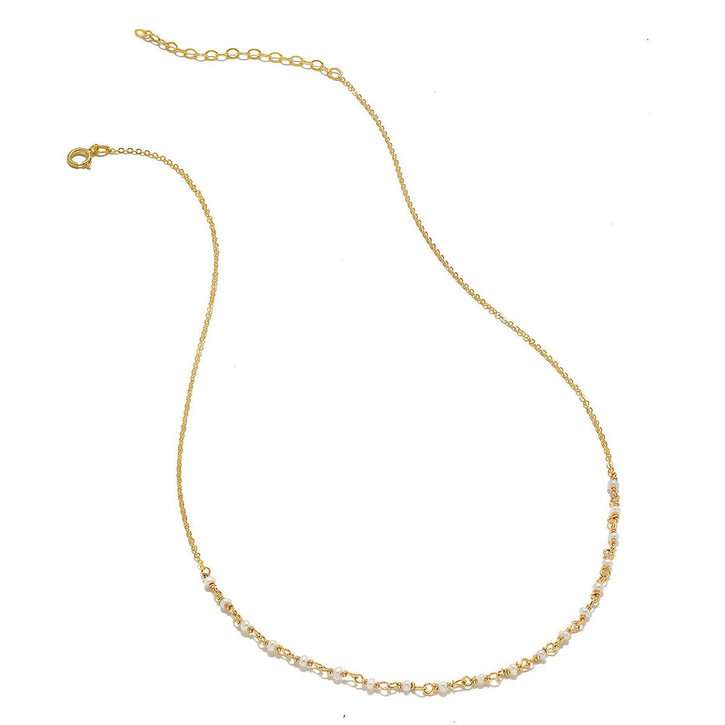 Freshwater Pearl Beaded Necklace