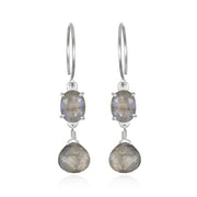 Lily Earring-Labradorite