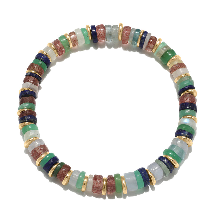 Heishi Beaded Bracelets-Multiple Colors
