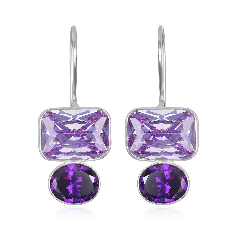 Valencia Earring Lilac & Violet